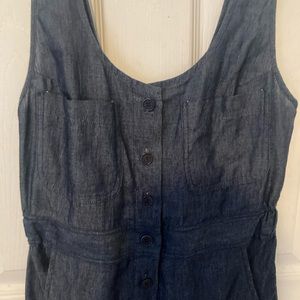Reformation denim jumpsuit with buttons *RARE*